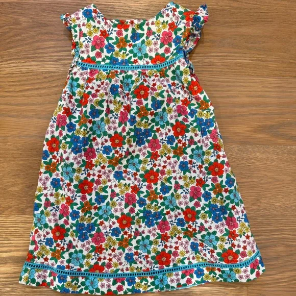 knee length dresses for ladies 6/7 mini boden floral girls Dress